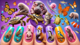 10 Magical Mini Pet Midjourney Prompts: Tiny Animals on Nail