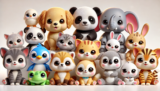 Explore 10 DALL-E AI Prompts for Chibi-Style Animal Collection